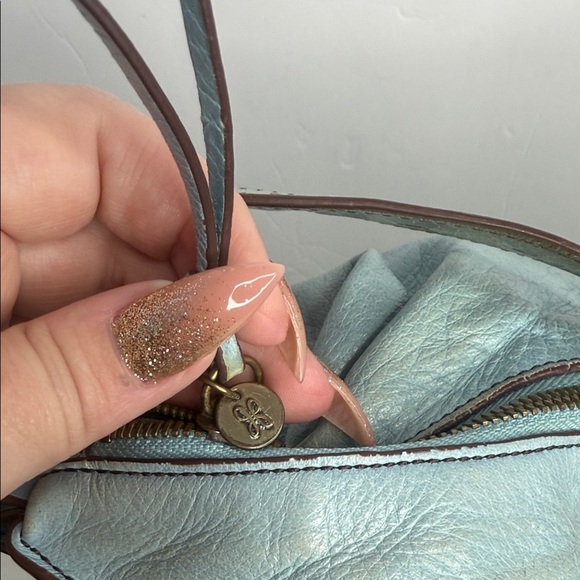 Hobo Marley Leather Hobo Bag in Tiffany blue Vintage Hyde leather - Picture 7 of 13